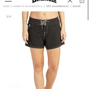 Black Birdwell board shorts